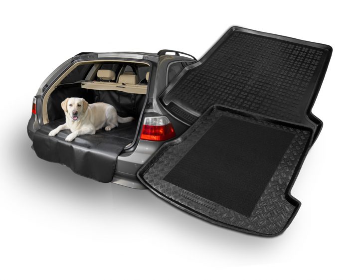 AZUGA Kofferraumwanne mit Antirutsch-Oberfläche passend für Mazda 3  Schrägheck ab 10/2013-3/2019 (Oben/hoher Boden) AZ10051223 : :  Auto & Motorrad